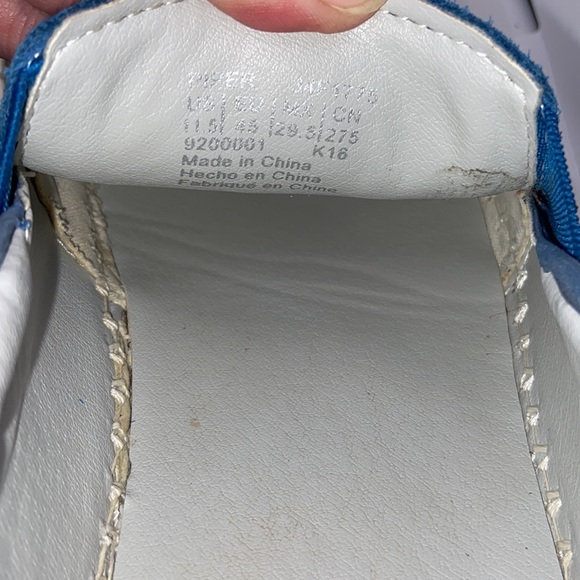 Calvin Klein Piper Men’s Slip On Loafers Sky Blue Suede Size 11.5 - Picture 5 of 12